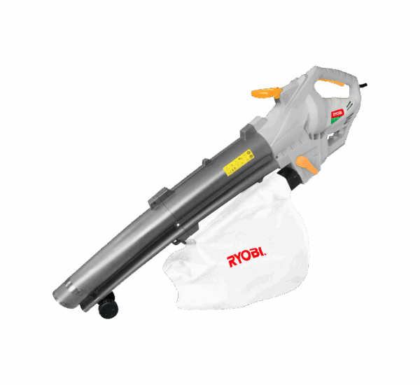 Ryobi 3000 W Electric Blower Mulching Vacuum ,14,000 rpm Motor, 10:1 Mulching Ratio, 45 L Dust Bag, 230 V RBV-3010 Leaf Blower (Fuel)