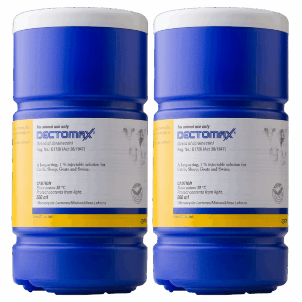 Dectomax 500ml x 2