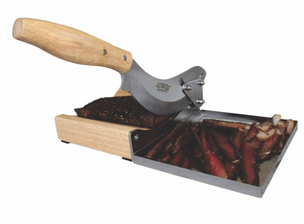 UltraTec Biltong Pro Radiused Cutter with Magnetic s/s tray